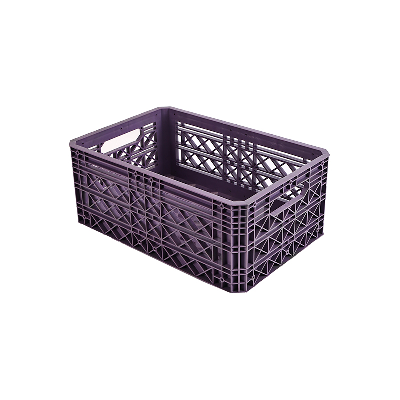 Con asa, transporte de bebidas de frutas y verduras de alta calidad, caja de facturación apilable, molde de cesta de facturación